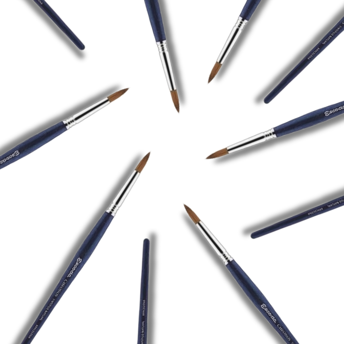 Pincel Escoda Chronos Sintetico Mix Round Pointed