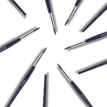 Pincel Escoda Chronos Sintetico Mix Round Pointed