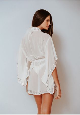 Kimono Zamzibar Sky Branco