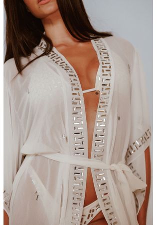 Kimono Zamzibar Sky Branco