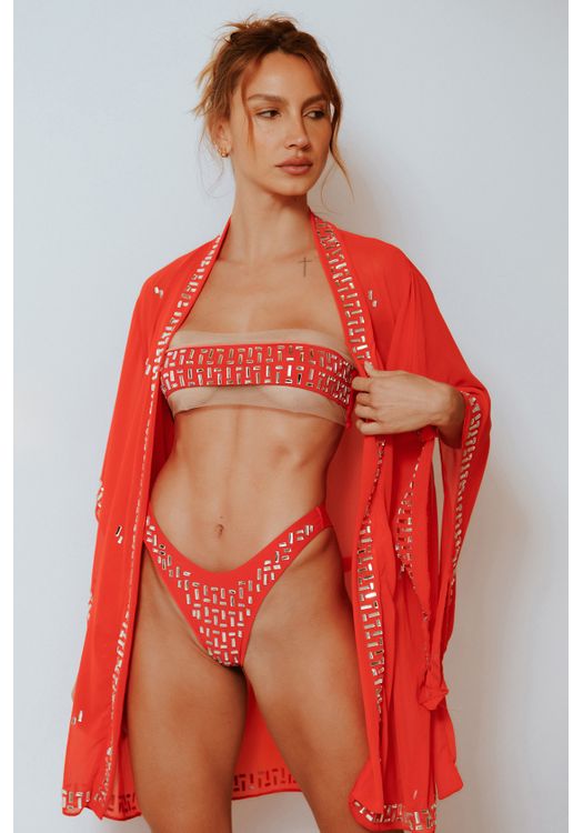 Biquíni Lauren Sky Vermelho