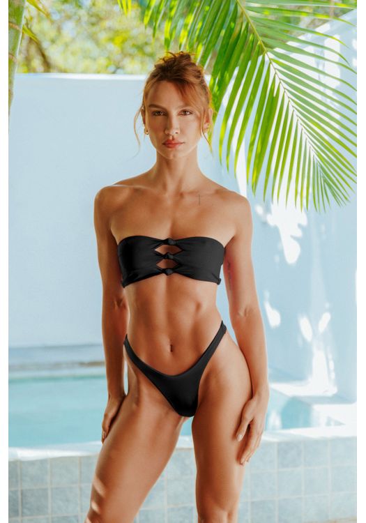 Biquíni Button Preto