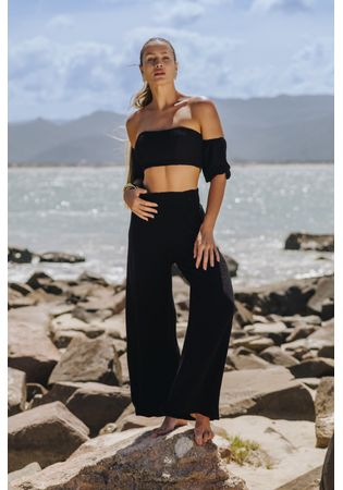 Calça Pantalona Preto