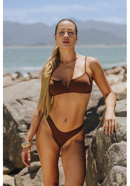 Biquíni Navajo Marrom 