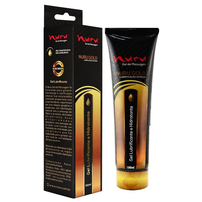 Nuru Gold Gel Lubrificante 100ml Nuru