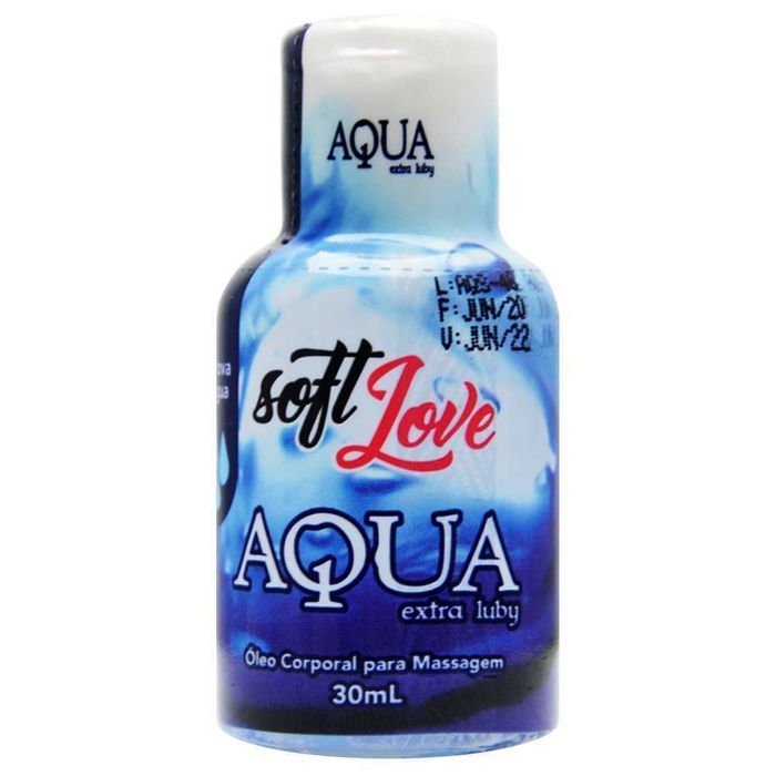 Aqua Extra Luby Lubrificante Siliconado 30ml Soft Love