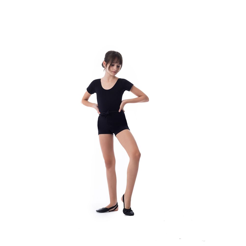 Collant Só Dança com Saia em Microfibra Infantil - Sport Master