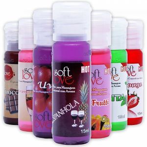 Gel Comestível Hot 15ml - Soft Love