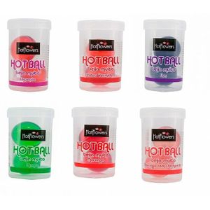 Bolinha Hot Ball Beija Muito 2 unids - Hot Flowers