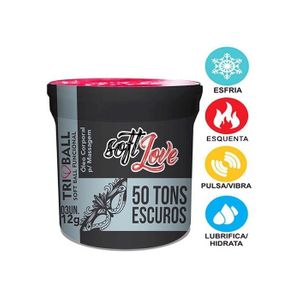 Soft Ball Triball Cinquenta Tons Escuros 3und - Soft Ball