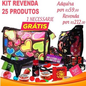 KIT REVENDA RÁPIDO 25 PRODUTOS - JEITO SEXY