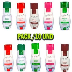 PACK/ 10 SABONETE LÍQUIDO ÍNTIMO BELA MULHER 200ML - SAN JULLY