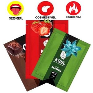 Gel Beijável Hot Sexo Oral 5ml - KGE