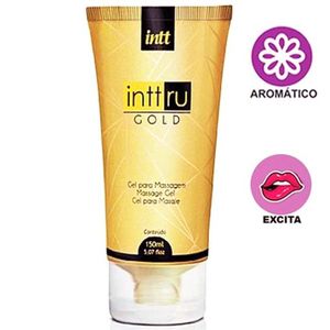 GEL PARA MASSAGEM INTT RU GOLD 150ML - INTT