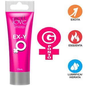 EXCITANTE FEMININO EX-Y  15ML - SOFT LOVE