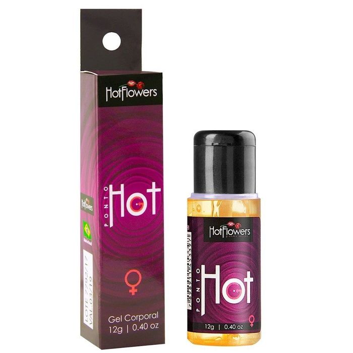 Hot Ponto G, intensificador de Orgasmo Feminino 12G - Hot Flowers 