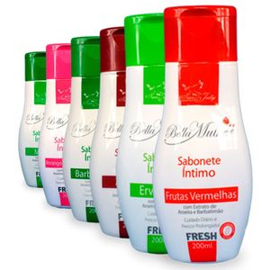 SABONETE LÍQUIDO ÍNTIMO BELA MULHER 200ML - SAN JULLY