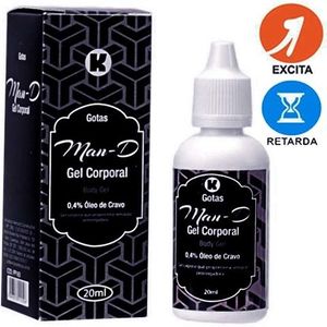 Retardador de Ejaculação Gel Man D 20ml - KGE