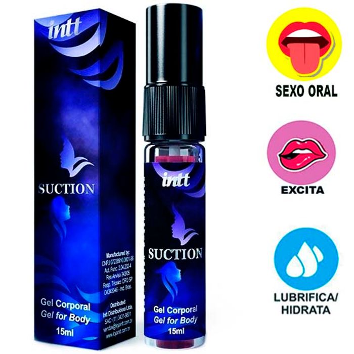 Gel Suction (sexo oral ) 15ml -  INTT