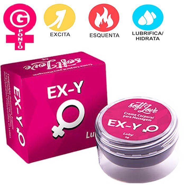 EX-Y  Luby Excitante feminino 4G - Soft Love 