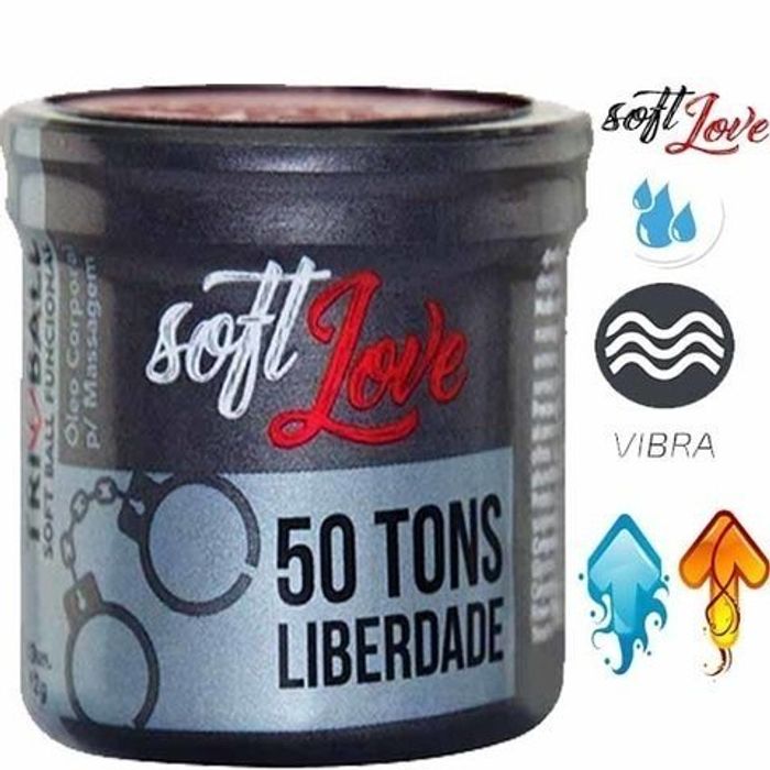 SOFT BALL TRIBALL 50 TONS DE LIBERDADE - 03 UN - SOFT LOVE 