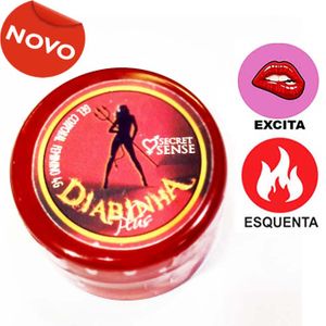 DIABINHA PLUS FACILITADOR DE ORGASMO EXCITANTE 4G - PSEX