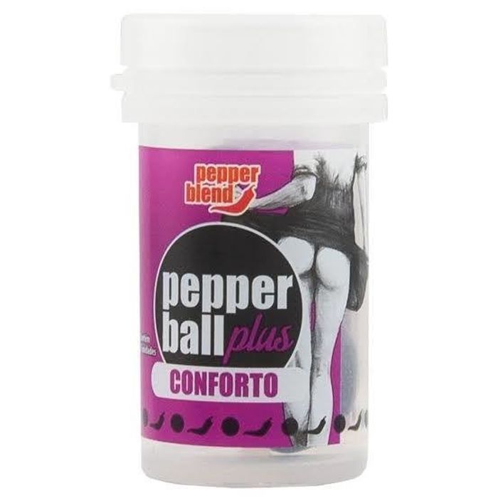PEPPER BALL CONFORTO ANAL 2 UNID PEPPER BLEND