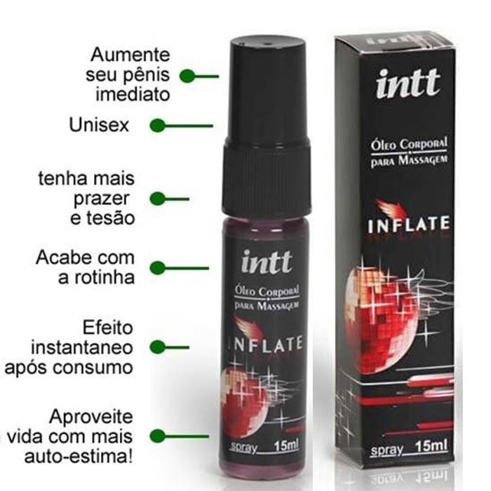 INFLATE EXCITANTE UNISSEX 15ML INTT
