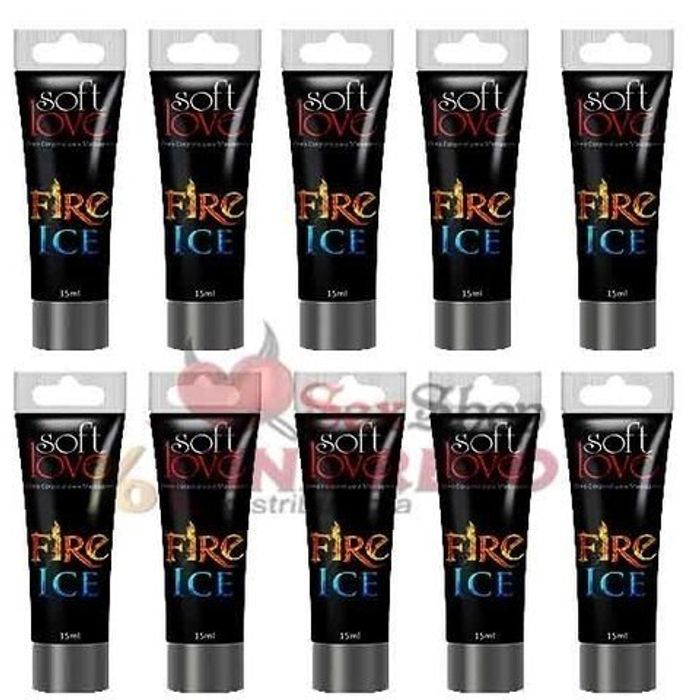 PACK 10 FIRE & ICE EXCITANTE 15ML SOFT LOVE