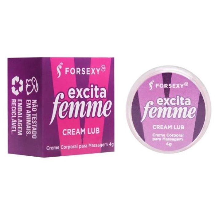 EXCITA FEMME EXCITANTE FEMININO CREAM LUB 4G FOR SEXY 