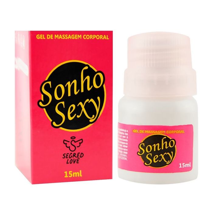 SONHO SEXY GEL COMESTÍVEL 15ML SEGRET LOVE