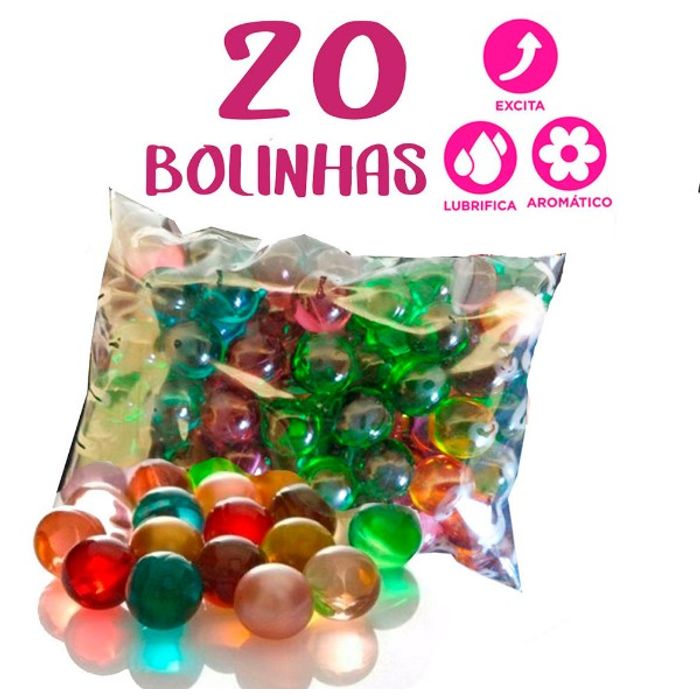 BOLINHA AROMATICA SEXBALL MIX AROMAS 20 UNIDADES 