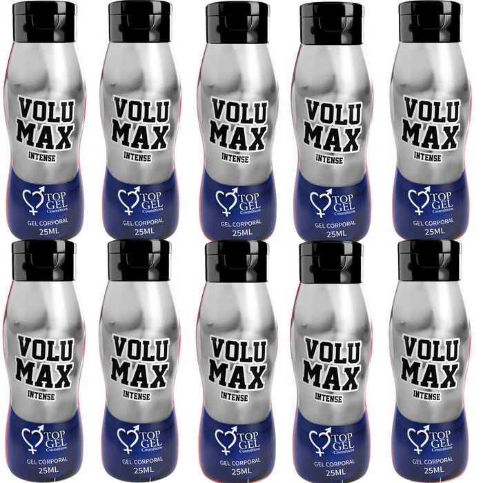 PACK 10 GEL MASCULINO VOLUMAX INTENSE 25g -TOPGEL