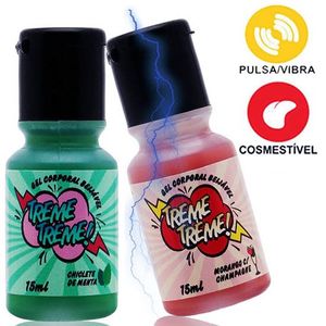 Gel Treme Treme (Aquece e Dá Choque) 15ml - Garji