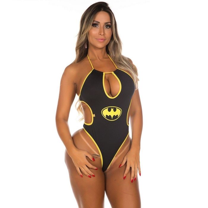 Kit Mini Fantasia Body Batgirl Pimenta Sexy