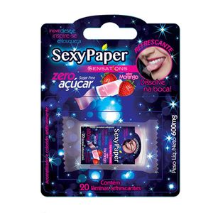 Lâminas Refrescantes Sexy Paper Danilla