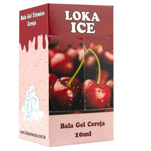 Loka Ice Bala Gel Comestível 10ml Loka Sensação