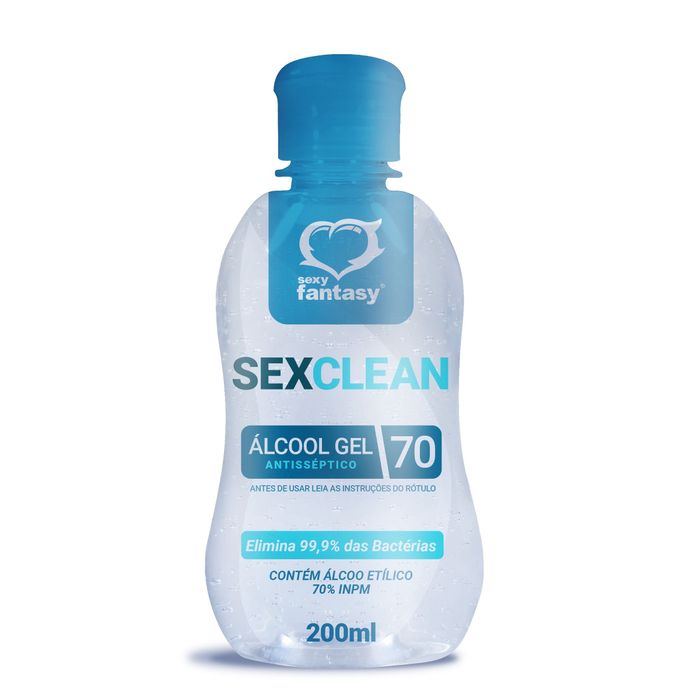 Sex Clean Higienizador Perfumado 200ml Sexy Fantasy