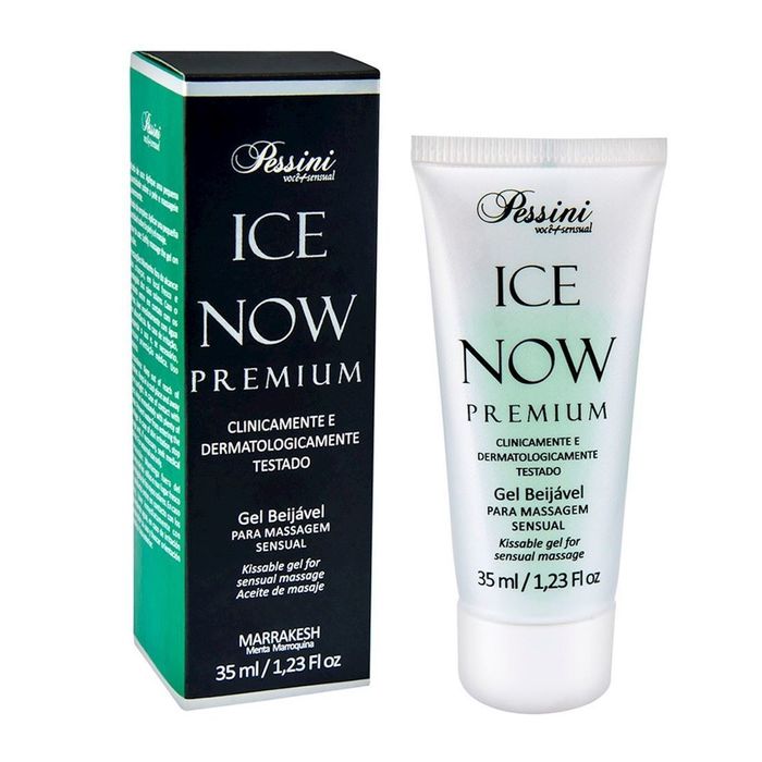 Ice Now Premium Gel Comestível 35ml Pessini
