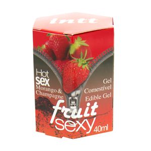 Fruit Sexy Hot Gel Comestível 40ml Intt