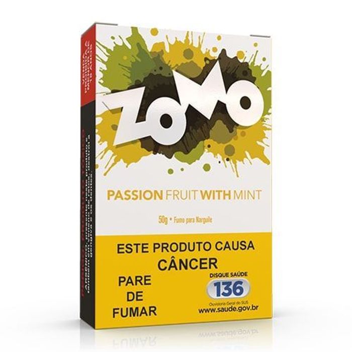 Essência Passion Fruit With Mint 50g Zomo