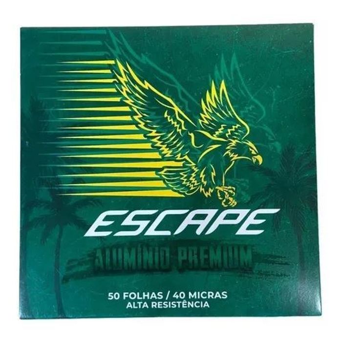 Papel Alumínio Escape Premium 50 Folhas