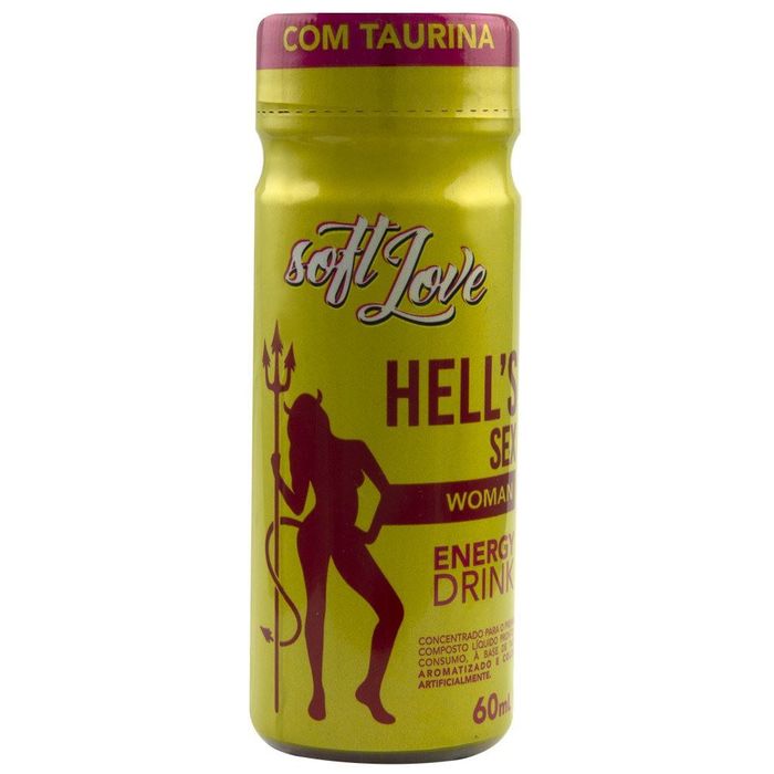 Hells Sex Woman Energy Drink 60ml Soft Love