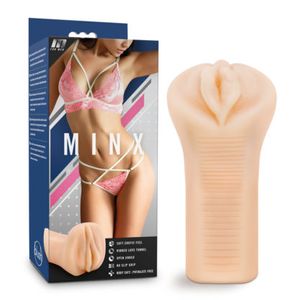 Masturbador em Formato de Vagina em Cyberskin -18 x 9,6 cm - M For Men Minx - Blush Novelties