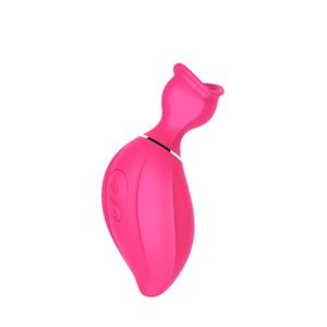YUANSE LIP LOVE - Estimulador Clitóriano Recarregável 8 Modos De Sucção 14,8 X 4,8 Cm | COR: Rosa