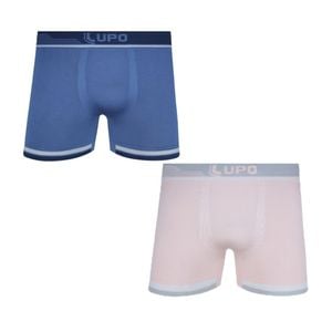 Cueca Boxer Microfibra Sem Costura Lupo