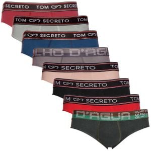 Cueca Slip Adulto Em Algodão Tom Secreto