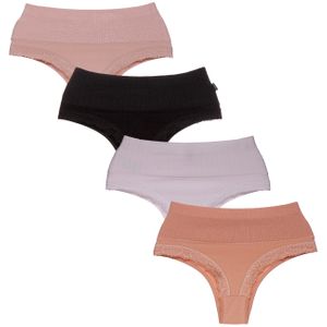 Calcinha Tanga Pala Alta Realce Econfort Lingerie