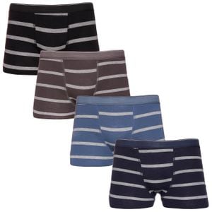 Cueca Boxer Adulto Algodão Com Listras Nawes