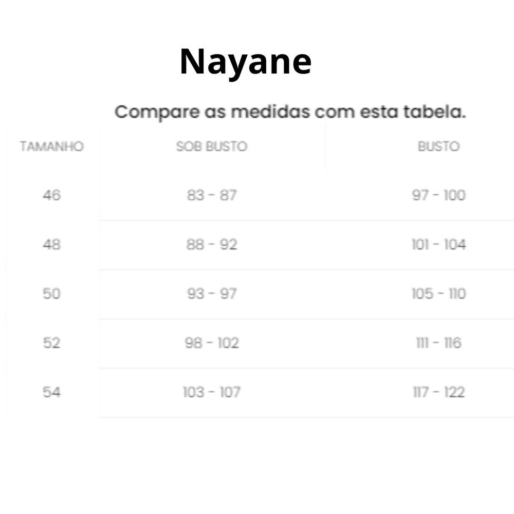 Sutiã Plus Size Corpete Bojo De Renda Nayane Rodrigues